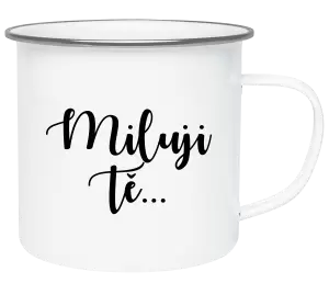 Plecháček Miluji tě - nápis 2