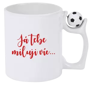 Hrnek Já tebe miluji víc...