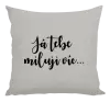 Polštář Já tebe miluji víc...