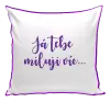 Polštář Já tebe miluji víc...