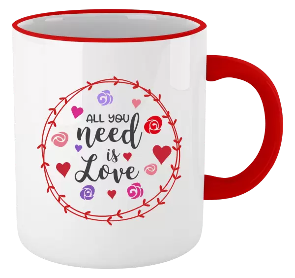 Hrnček All you need is love