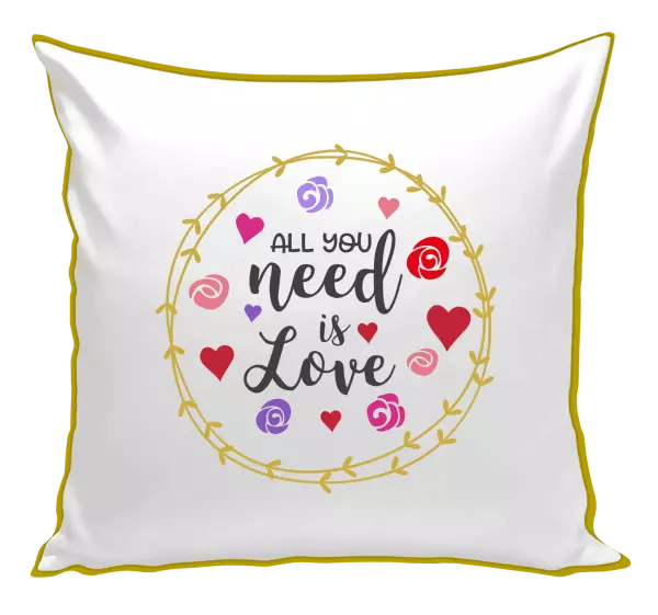 Polštář All you need is love