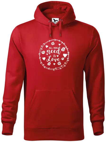 Pánska mikina All you need is love