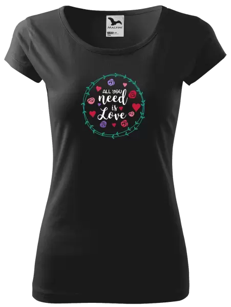 Dámske tričko All you need is love