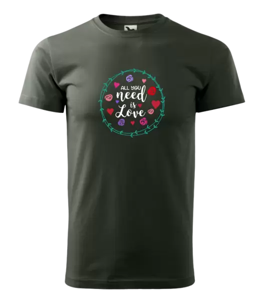 Pánské tričko All you need is love