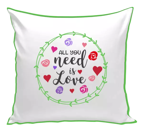 Polštář All you need is love