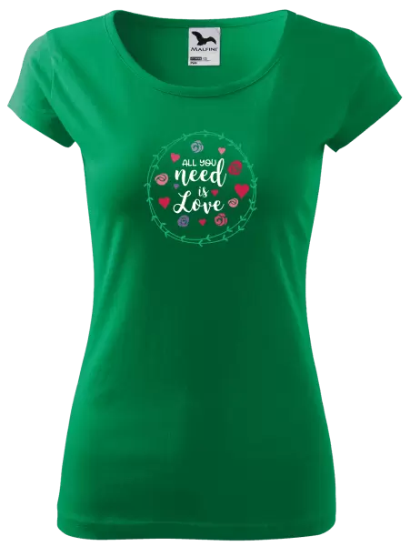 Dámské tričko All you need is love