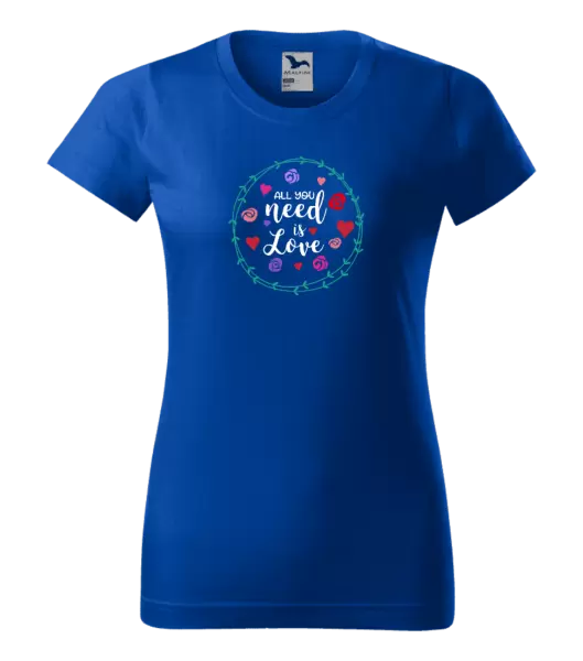 Dámské tričko All you need is love