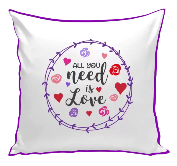 Polštář All you need is love