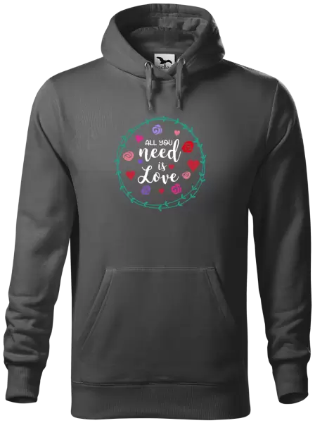 Pánska mikina All you need is love