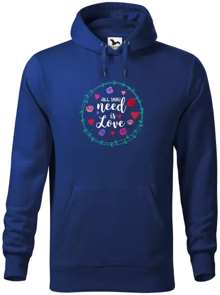 Pánská mikina All you need is love