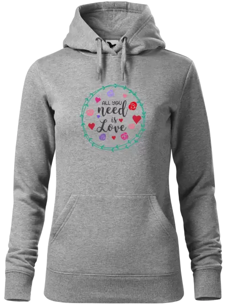 Dámská mikina All you need is love