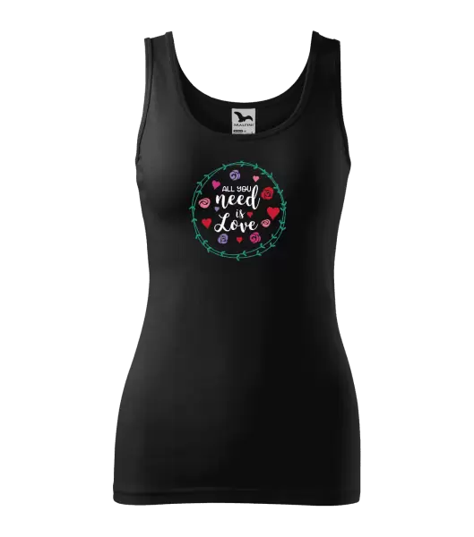 Dámské tílko All you need is love