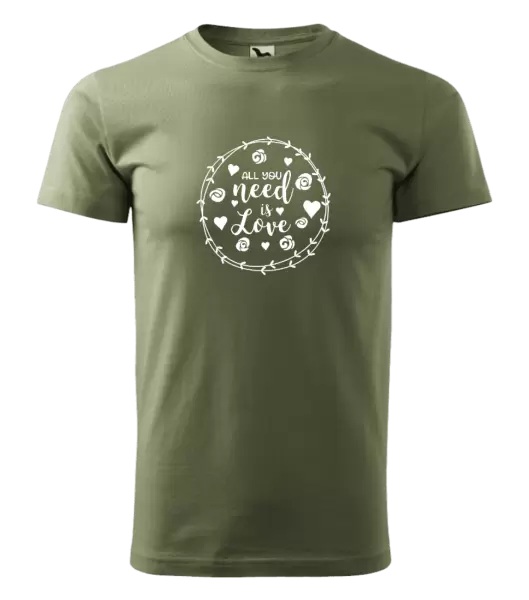 Pánské tričko All you need is love