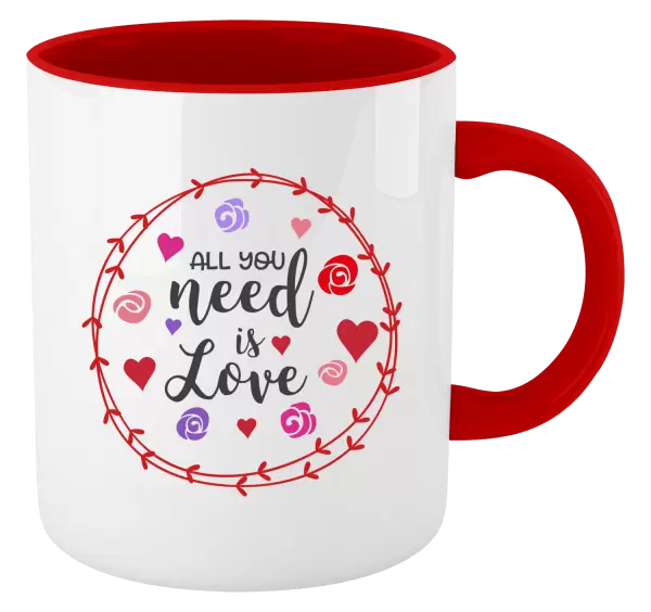 Hrnek All you need is love