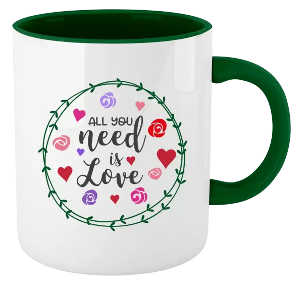 Hrnek All you need is love