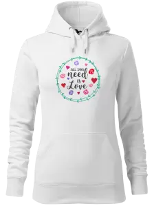 Dámská mikina All you need is love