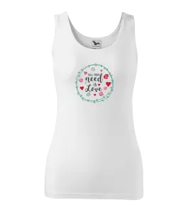 Dámske tielko All you need is love