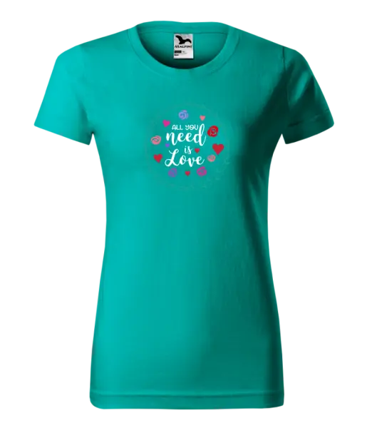 Dámské tričko All you need is love