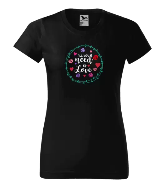 Dámské tričko All you need is love