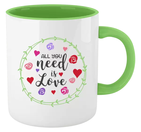 Hrnek All you need is love