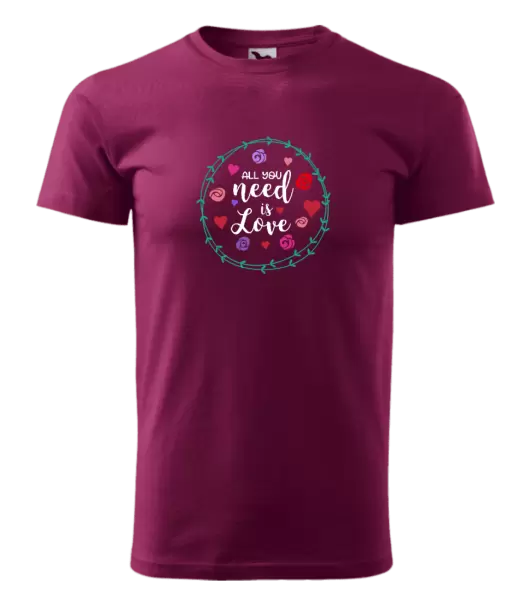 Pánské tričko All you need is love