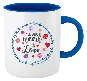 Hrnček  All you need is love