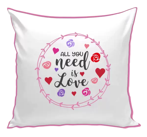Vankúš All you need is love