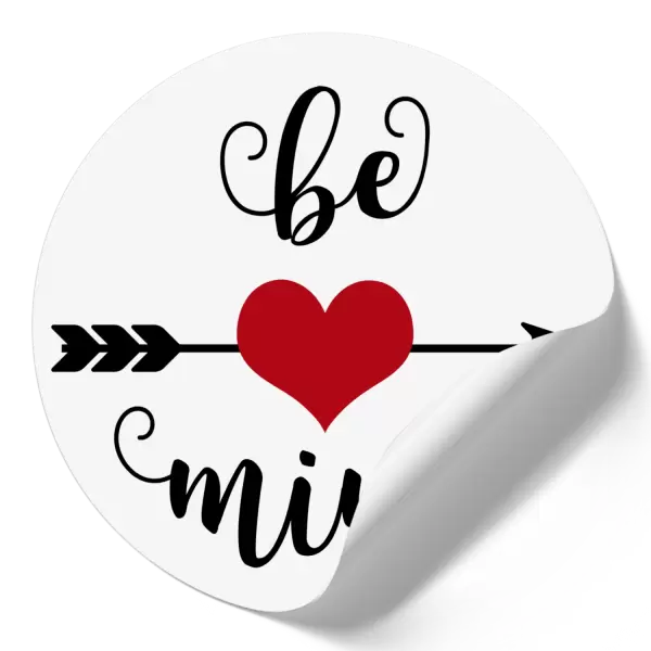 Samolepka Be mine
