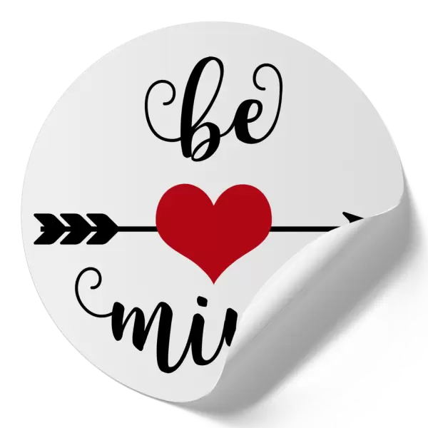 Samolepka Be mine