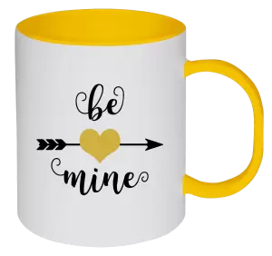 Plastový hrnek Be mine