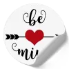 Samolepka Be mine