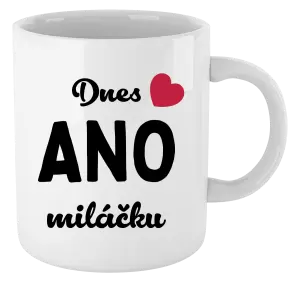 Hrnek Dnes ANO miláčku