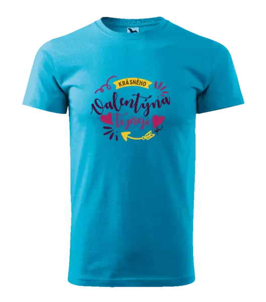 Pánské tričko Krásného Valentýna ti přeji