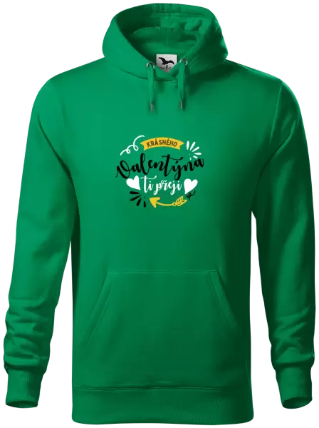 Pánská mikina Krásného Valentýna ti přeji