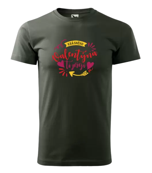 Pánské tričko Krásného Valentýna ti přeji