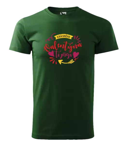 Pánské tričko Krásného Valentýna ti přeji