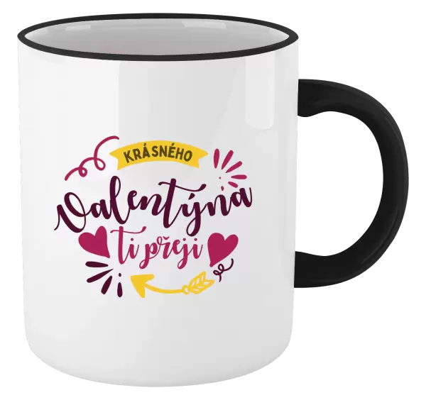 Hrnek Krásného Valentýna ti přeji