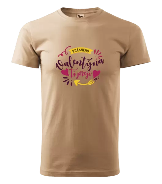 Pánské tričko Krásného Valentýna ti přeji