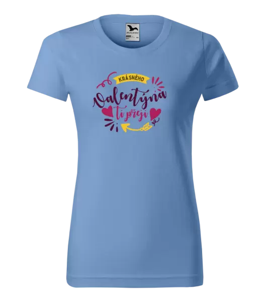 Dámské tričko Krásného Valentýna ti přeji