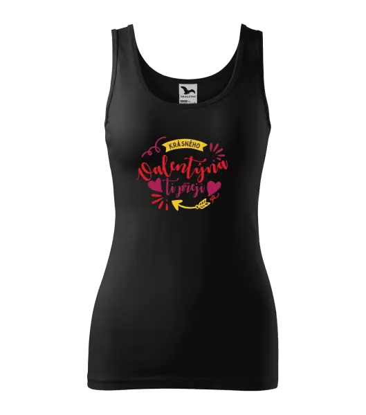 Dámské tílko Krásného Valentýna ti přeji