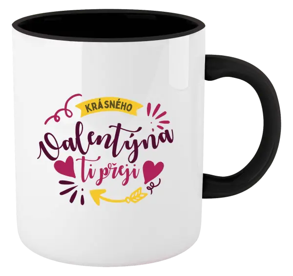 Hrnek Krásného Valentýna ti přeji