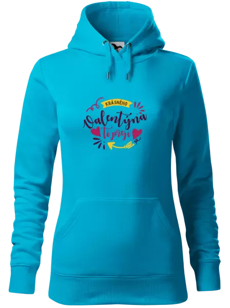 Dámská mikina Krásného Valentýna ti přeji