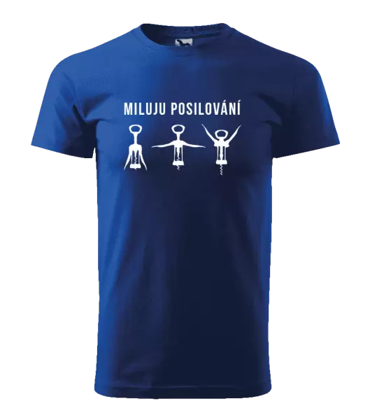 Pánské tričko Miluju posilování