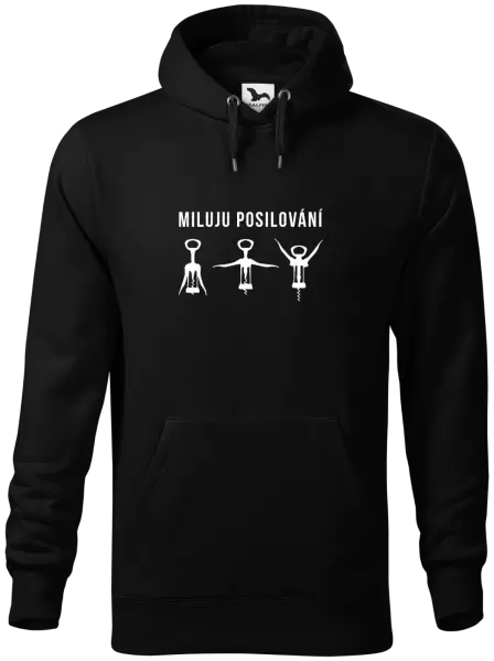 Pánská mikina Miluju posilování