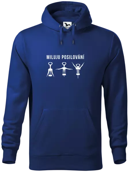 Pánská mikina Miluju posilování