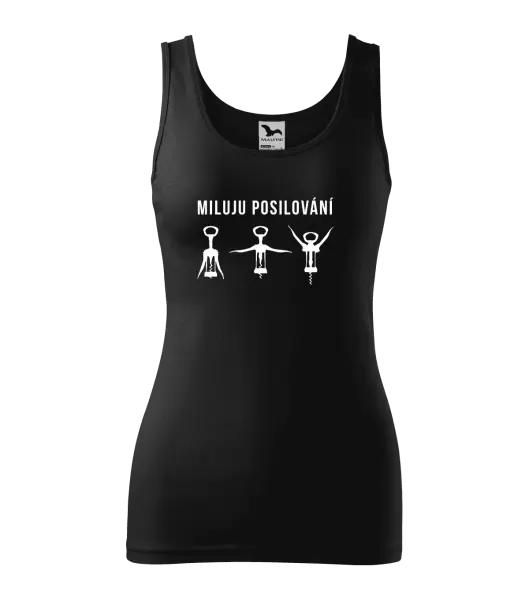 Dámské tílko Miluju posilování