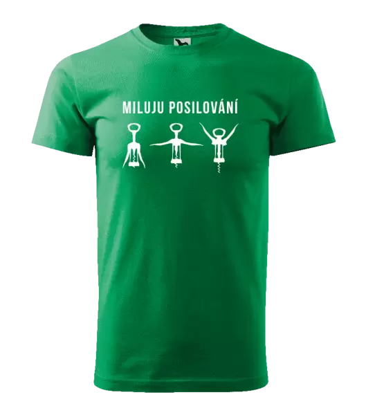 Pánské tričko Miluju posilování