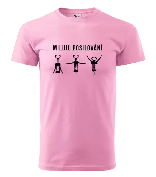 Pánské tričko Miluju posilování