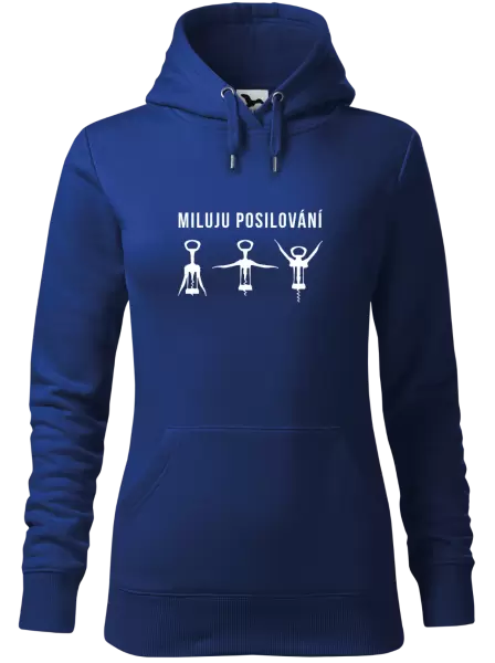 Dámská mikina Miluju posilování